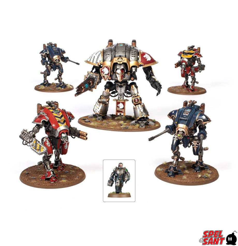 ウォーハンマー ４０ｋ インペリアルナイト バトルフォース ２箱セット 