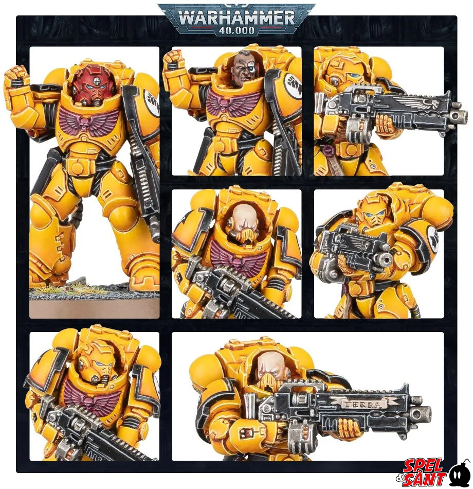 Warhammer 40K Battleforce Imperial Fists Bastion Strike Force Spel
