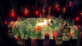 Screenshot på Cult of the Lamb