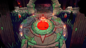 Screenshot på Cult of the Lamb