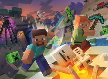 Screenshot på Ravensburger Minecraft Monsters Pussel XXL (100 bitar)
