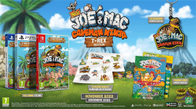 Screenshot på New Joe & Mac Caveman Ninja - T-Rex Edition