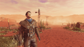 Screenshot på Beyond a Steel Sky Steelbook Edition