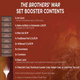 Screenshot på Magic The Brothers War Set Booster Pack (Japansk Version)