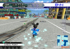 Screenshot på Disney Sports Skateboarding (Japansk version)