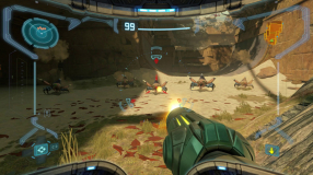 Screenshot på Metroid Prime Remastered (Bergsala UK4)