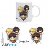 Screenshot på Attack on Titan Chibi Trio Ceramic Mug