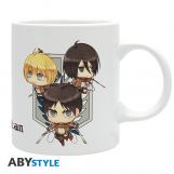 Screenshot på Attack on Titan Chibi Trio Ceramic Mug
