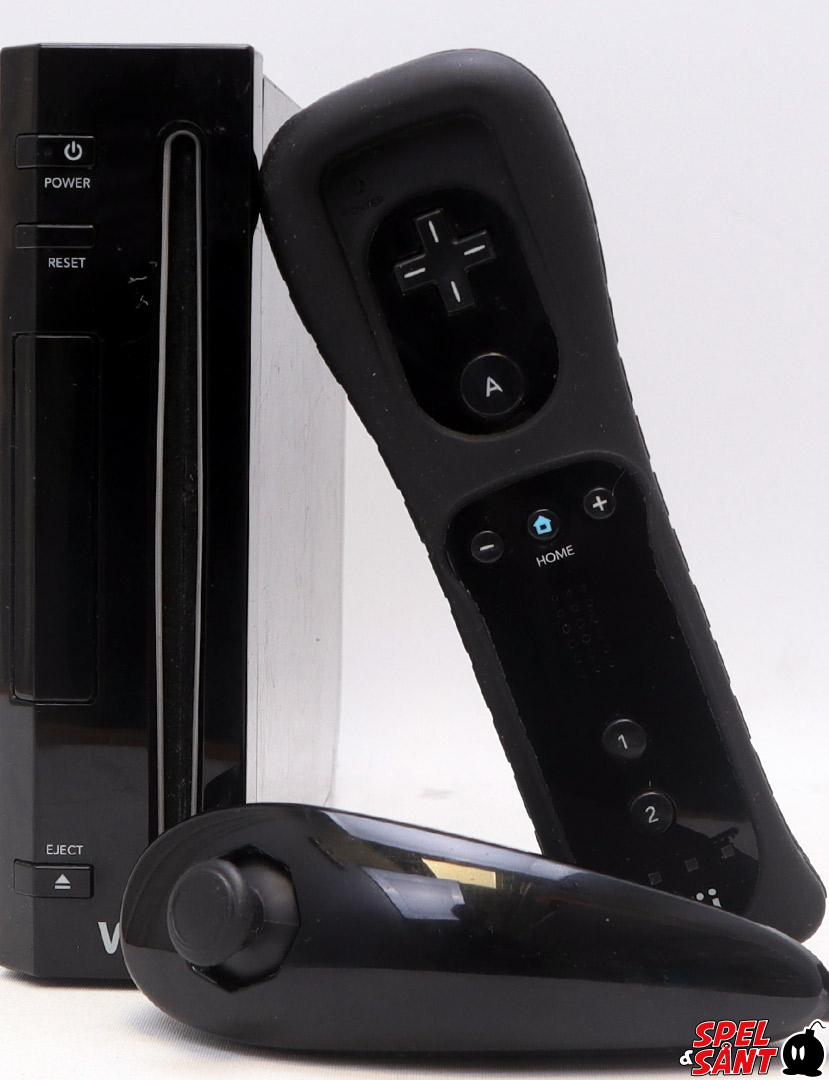 Nintendo Wii Black Edition (inkl. Wii Sports) Spel & Sånt The video