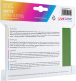 Screenshot på GameGenic Matte Prime Sleeves Standard Size Green 100 Pack