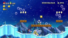 Screenshot på New Super Mario Bros U + New Super Luigi U (Nytt)