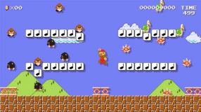 Screenshot på Super Mario Maker (inkl. Artbook & Nytt)