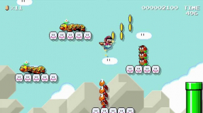 Screenshot på Super Mario Maker (inkl. Artbook & Nytt)