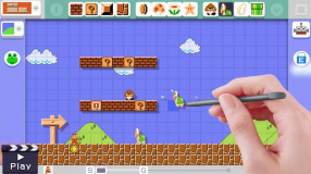 Screenshot på Super Mario Maker (inkl. Artbook & Nytt)