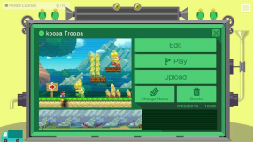 Screenshot på Super Mario Maker (inkl. Artbook & Nytt)