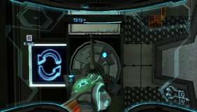 Screenshot på Metroid Prime 3 Corruption (Amerikansk/Kanadensisk version)