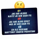 Screenshot på Jag har Aldrig XXX