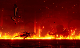 Screenshot på The Pathless (inkl. Art Cards)