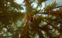 Screenshot på The Pathless (inkl. Art Cards)