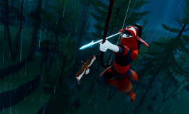 Screenshot på The Pathless (inkl. Art Cards)