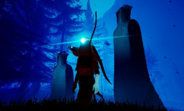 Screenshot på The Pathless (inkl. Art Cards)