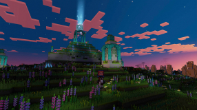 Screenshot på Minecraft Legends Deluxe Edition