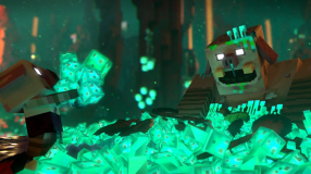 Screenshot på Minecraft Legends Deluxe Edition