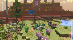 Screenshot på Minecraft Legends Deluxe Edition
