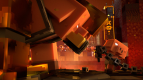 Screenshot på Minecraft Legends Deluxe Edition