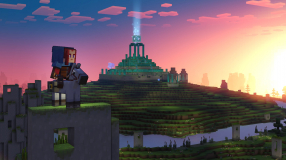 Screenshot på Minecraft Legends Deluxe Edition