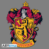 Screenshot på Harry Potter Gryffindor Red & Grey Slim Fit T-Shirt (Medium)