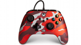 Screenshot på PowerA Enhanced Wired Controller For Xbox Series X|S Metallic Red Camo