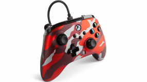 Screenshot på PowerA Enhanced Wired Controller For Xbox Series X|S Metallic Red Camo