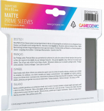 Screenshot på GameGenic Matte Prime Sleeves Standard Size Dark Grey 100 Pack