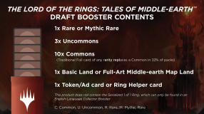Screenshot på Magic Lord of the Rings Tales of Middle-Earth Draft Booster Pack