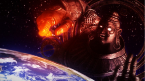 Screenshot på Asuras Wrath (Nytt)