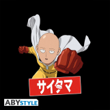 Screenshot på One Punch Man Saitama T-Shirt Black (X-Large)