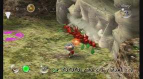 Screenshot på Pikmin (Bergsala & Nytt)
