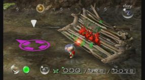Screenshot på Pikmin (Bergsala & Nytt)