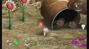 Screenshot på Pikmin (Bergsala & Nytt)