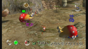 Screenshot på Pikmin (Bergsala & Nytt)