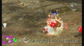 Screenshot på Pikmin (Bergsala & Nytt)