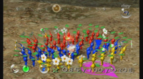 Screenshot på Pikmin (Bergsala & Nytt)