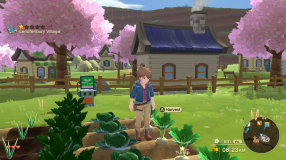 Screenshot på Harvest Moon The Winds of Anthos