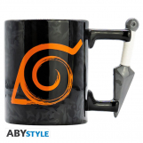 Screenshot på Naruto Shippuden Kunai Konoha 3D Handle Mug