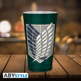 Screenshot på Attack on Titan Scout Symbol Premium Large Glass