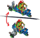 Screenshot på Teenage Mutant Ninja Turtles Mutant Mayhem - Battle Cycle with Raphael