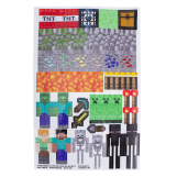 Screenshot på Minecraft Water Bottle & Sticker Set