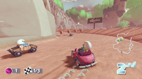 Screenshot på Smurfs Kart