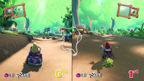 Screenshot på Smurfs Kart